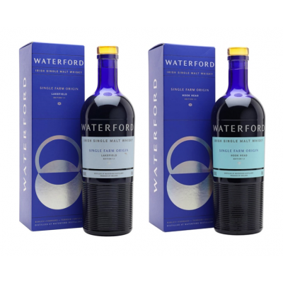 SPECIAL OFFER BUNDLE DEAL - Waterford Lakefield 1.1 Irish Whiskey & Waterford Hook Head 1.1 Irish Whiskey