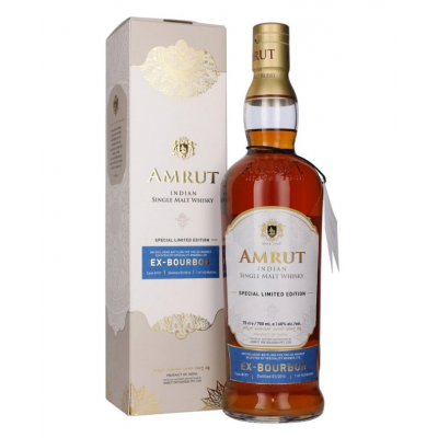 Amrut 2016 7 Year Old Ex-Bourbon Single Cask #197 UK Exclusive - 60% 70cl
