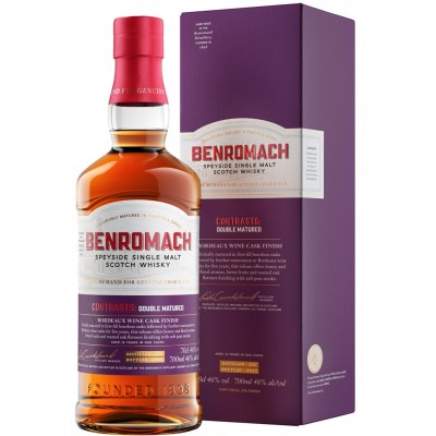 Benromach 2011 Contrasts Double Matured Bordeaux Wine - 46% 70cl