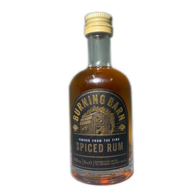Burning Barn Smoked Rum Miniature - 40% 5cl Burning Barn Smoked Rum Miniature - 40% 5cl