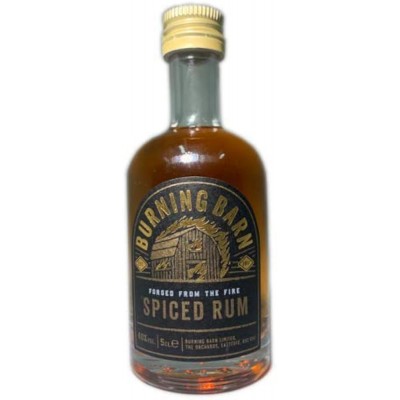 Burning Barn Spiced Rum Miniature - 40% 5cl Burning Barn Spiced Rum Miniature - 40% 5cl