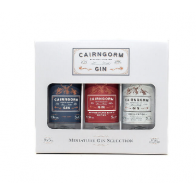 Cairngorm Gin Miniature Gin Selection 3x5cl