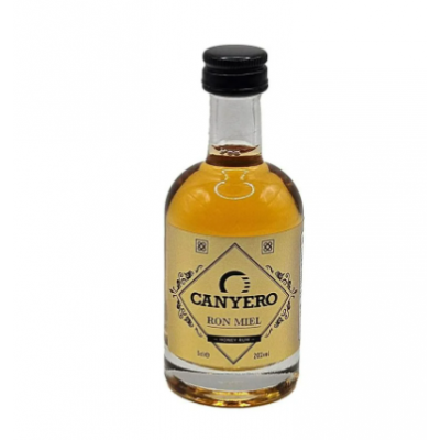 Canyero Ron Miel Honey Rum Liqueur Miniature - 20% 5cl