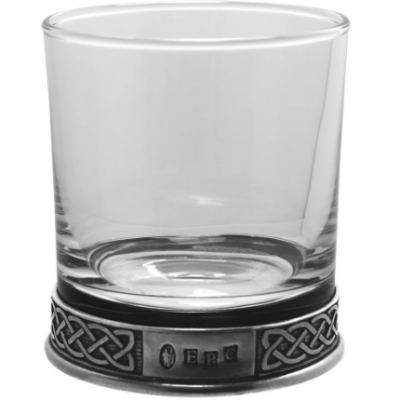 11oz Celtic English Pewter Whisky Glass Tumbler