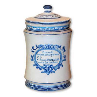 Partagas Ceramic Jar, 1960 (code 046)