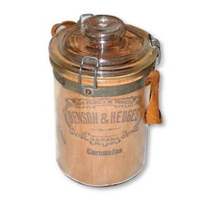 Benson And Hedges glass jar (code 094) ONE ONLY