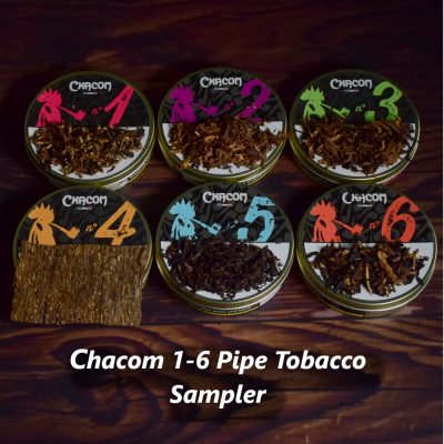 Chacom 1-6 Pipe Tobacco Sampler - 60g