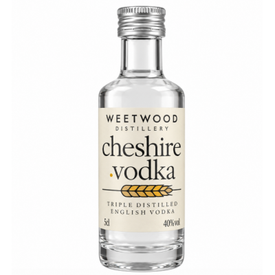 Weetwood Cheshire Vodka Miniature - 40% 5cl