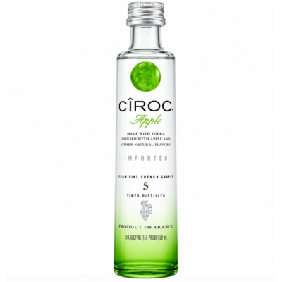 Ciroc Green Apple Vodka Miniature - 35% 5cl