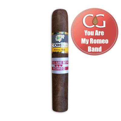 Cohiba Robustos Cigar - 1 Single (You Are My Romeo Band)