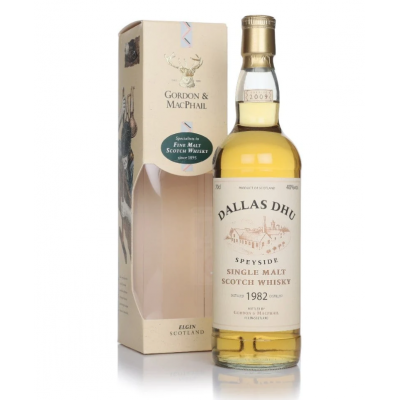 Dallas Dhu 1982 Gordon & Macphail Single Malt Whisky - 40% 70cl