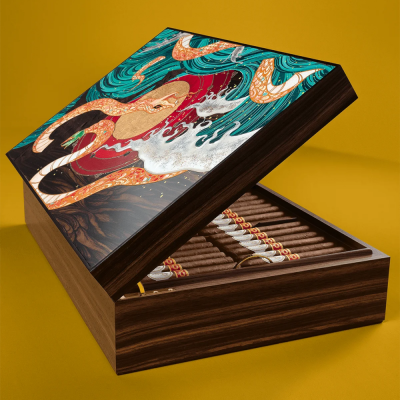 Davidoff Year of the Snake Masterpiece Humidor 2025 - 88 Gran Toro Cigars - LIMITED EDITION