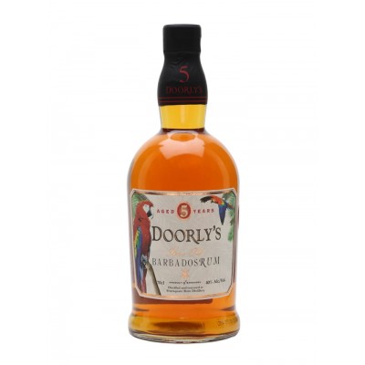 Doorlys Barbados 5 Year Old Rum - 40% 70cl