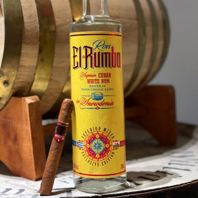 The Ideal Pairing Sampler - Alec Bradley Orchant Seleccion Skinny and Ron El Rumbo Rum