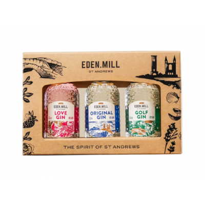 Eden Mill 3x5cl Gift Pack