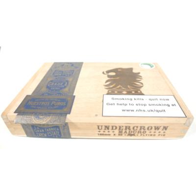 JANUARY SALE - Empty Drew Estate Undercrown Maduro Flying Pig Box