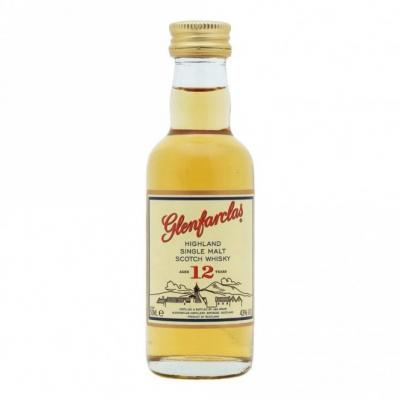Glenfarclas 12 Year Old Miniature - 43% 5cl
