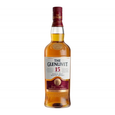 COSMETIC DEFECT - Glenlivet 15 Year Old French Oak Reserve - 40% 70cl COSMETIC DEFECT - Glenlivet 15 Year Old French Oak Reserve - 40% 70cl