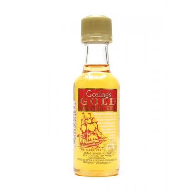 Goslings Gold Bermuda Rum Miniature - 5cl 40%