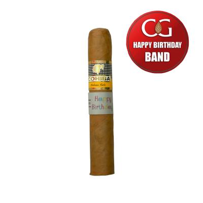 Cohiba Robustos Cigar - 1 Single (Happy Birthday Band)