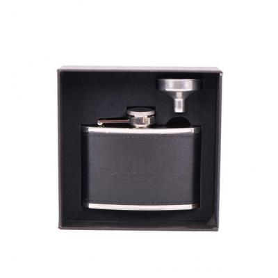 Jura Stainless Steel 4oz Hip Flask & Funnel