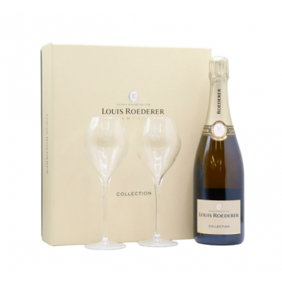 Louis Roederer Collection 245 Flute Gift Set - 75cl 12.5%