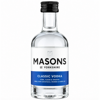 Masons Of Yorkshire Classic Vodka Miniature - 40% 5cl