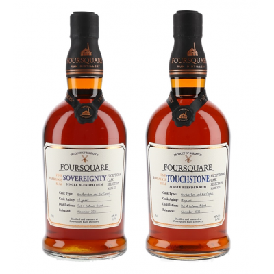 JANUARY SALE - SPECIAL OFFER BUNDLE DEAL - Foursquare Sovereignty & Foursquare Touchstone Rum