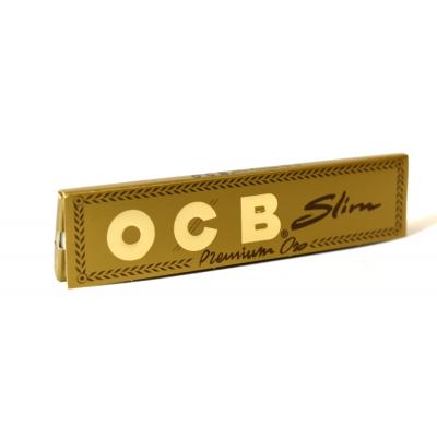 OCB Gold Premium Oro Slim Kingsize Rolling Papers 1 Pack - End of Line