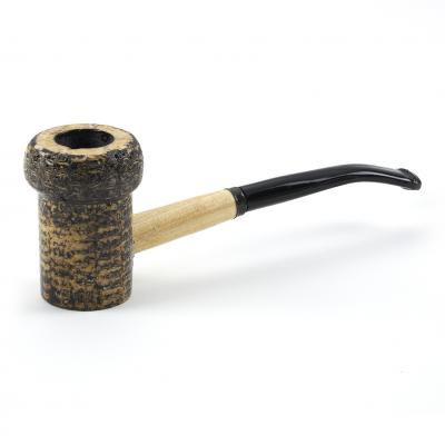 Corn Cob Patriot Bent Fishtail Pipe