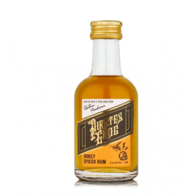 Pirates Grog Honey Spiced Rum Miniature - 37.5% 5cl