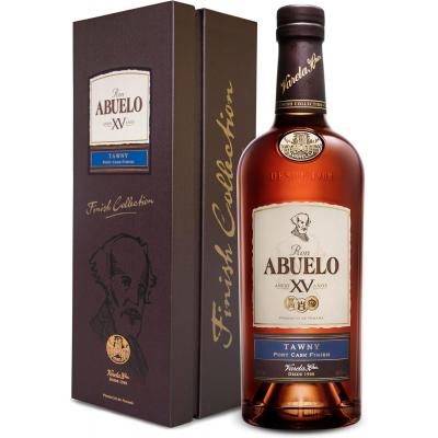JANUARY SALE - Ron Abuelo XV Tawny Port Cask Finish - 40% 70cl