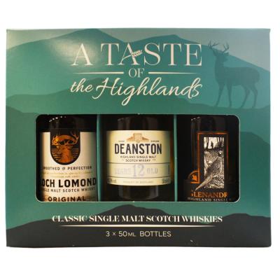 A Taste of the Highlands 3x5cl Gift Pack