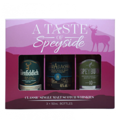 A Taste of Speyside 3 x 5cl Gift Pack
