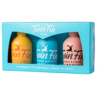 Twin Fin Rum 3x5cl Gift Pack