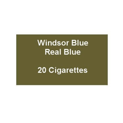 Windsor Blue Real Blue King Size - 1 Pack of 20 Cigarettes (20)