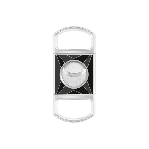 ST Dupont Cigar Cutter - Fire X - Black & Chrome