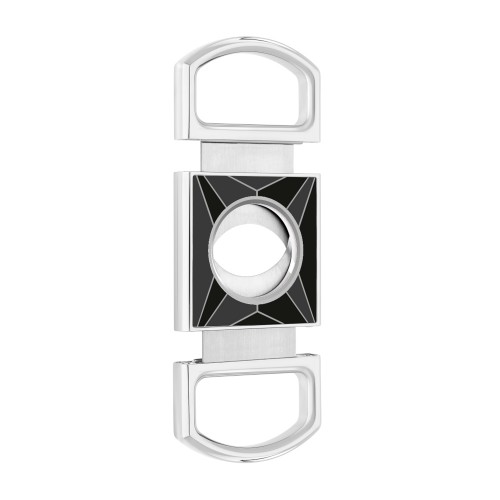 ST Dupont Cigar Cutter - Fire X - Black & Chrome