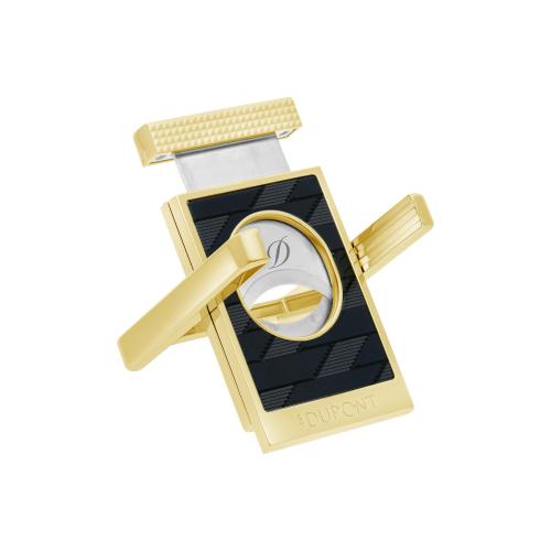 ST Dupont Cigar Cutter & Cigar Stand - Monogram 1872 - Black