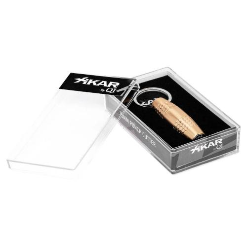 Xikar Pull Out Punch Cutter 10mm - Gold