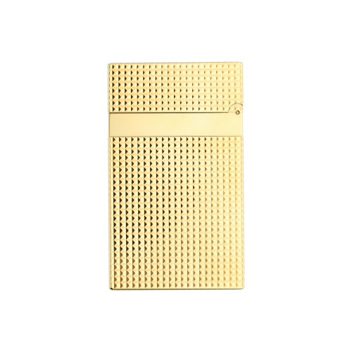 ST Dupont Lighter - Ligne 2 - Gold Diamond Head