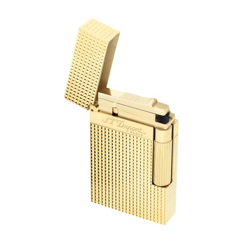 ST Dupont Lighter - Ligne 2 - Gold Diamond Head