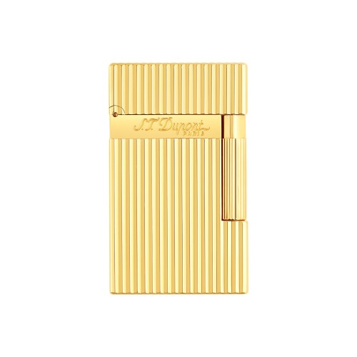 ST Dupont Lighter - Ligne 2 - Gold Vertical Lines
