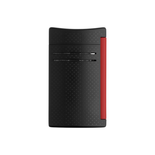 ST Dupont Lighter - Maxijet - Matt Black and Red