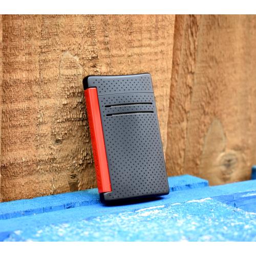 ST Dupont Lighter - Maxijet - Matt Black and Red