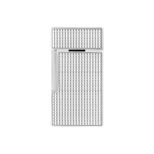ST Dupont Lighter - Biggy - Diamond Silver