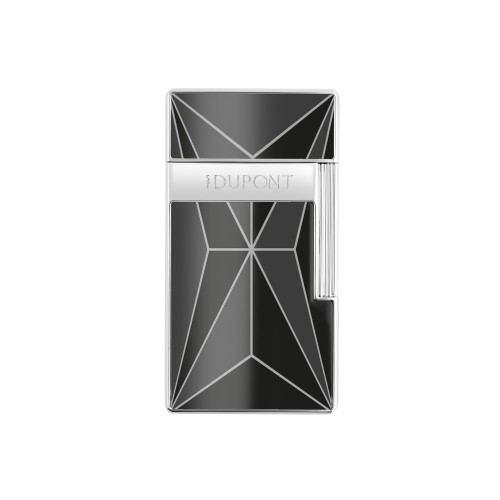 ST Dupont Lighter - Biggy - Fire X Black (New Logo)