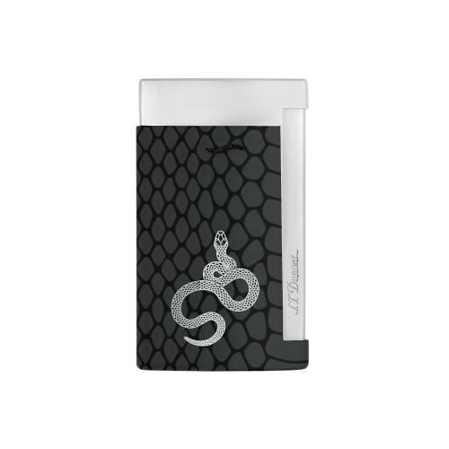 ST Dupont Lighter - Slim 7 Flat Flame Torch - CNY 2025 Black Snake