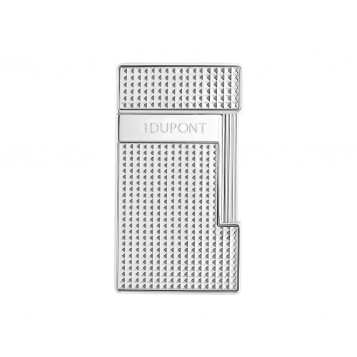 ST Dupont Lighter - Slimmy - Chrome Diamond Head