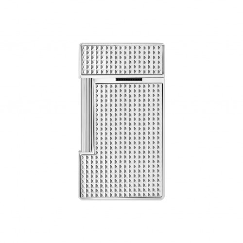 ST Dupont Lighter - Slimmy - Chrome Diamond Head